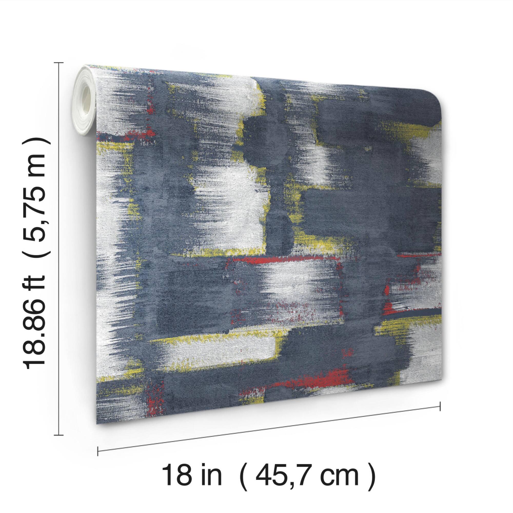 RoomMates Tamara Day Modern Ikat Peel & Stick Wallpaper